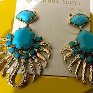 Kendra Scott earrings.